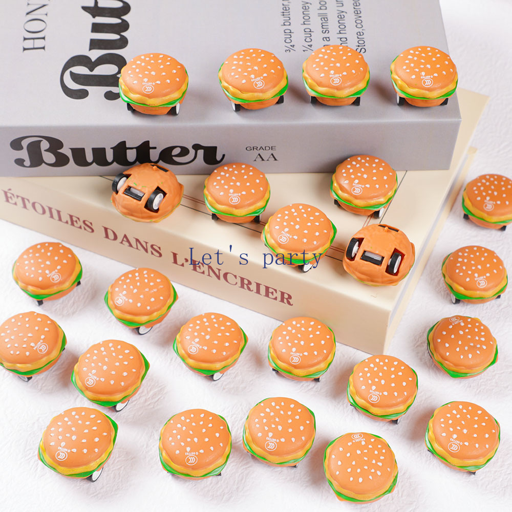 Baby Food Toy - 15Pcs 미니 귀여운 3D 버거 당겨