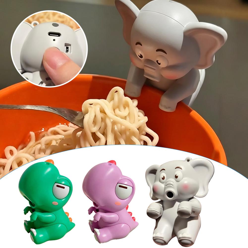 Baby Food Bowl - 미니 코끼리 모양 휴대용 푸드 쿨러