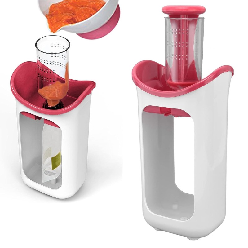 Baby Food Dispenser - 아기 음식 스퀴즈 스테이션, 10개 보관