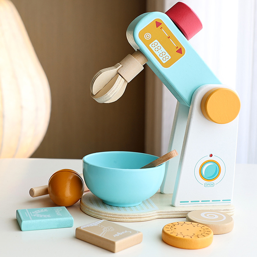 Baby Food Under 1 Year - 나무로 만든 주방 놀이 장난감 시뮬레이션
