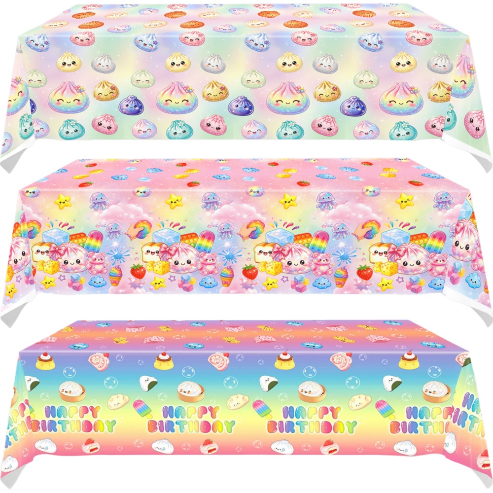 Baby Food For 1 Year Old - 137x274cm 일회용 스퀴시 만두 테이블보 생일