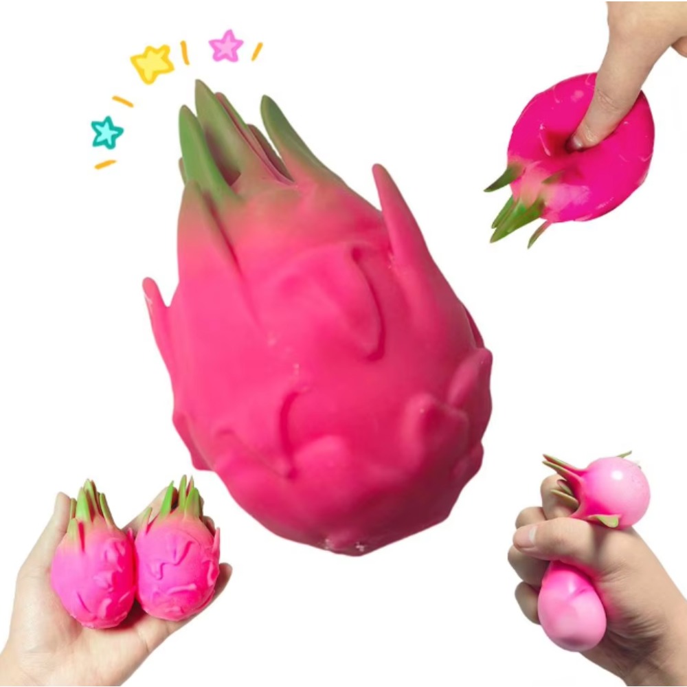 Baby Food Toy - 드래곤 프루트 스퀴시 볼 선물용 스퀴시