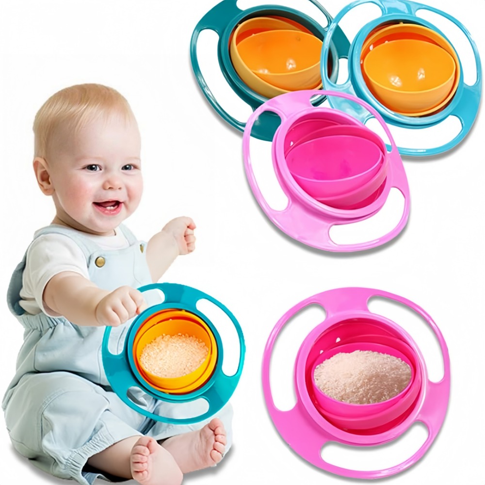 Baby Food Chart - 360 회전 아기 자이로 먹이 그릇