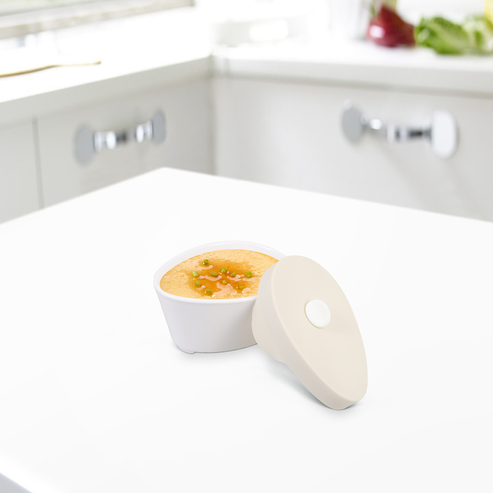 Baby Food Egg - 세라믹 스튜 냄비 수프 그릇 아기