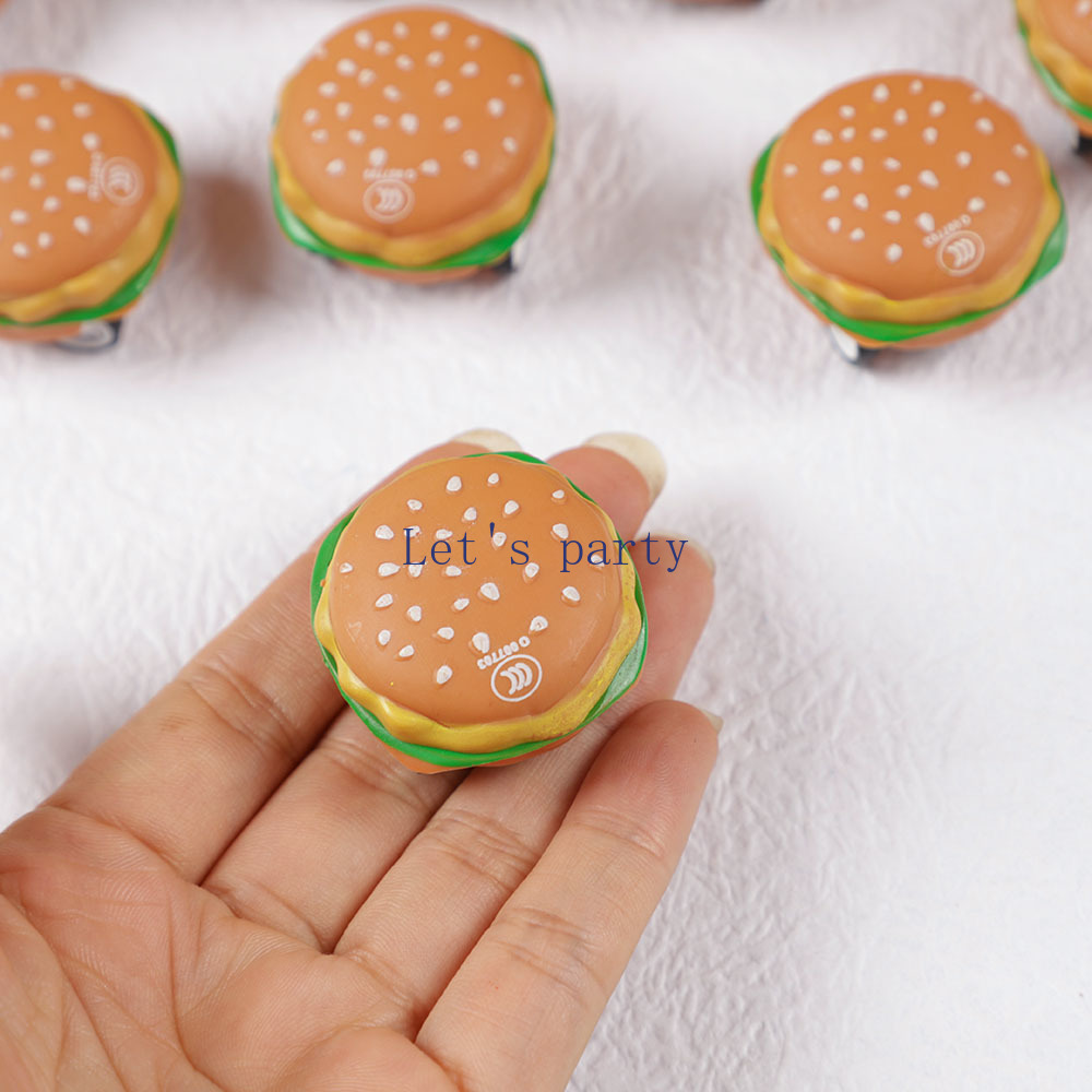 15Pcs 미니 귀여운 3D 버거 당겨 자동차 장난감  - Baby Food Toy 리뷰 및 가격