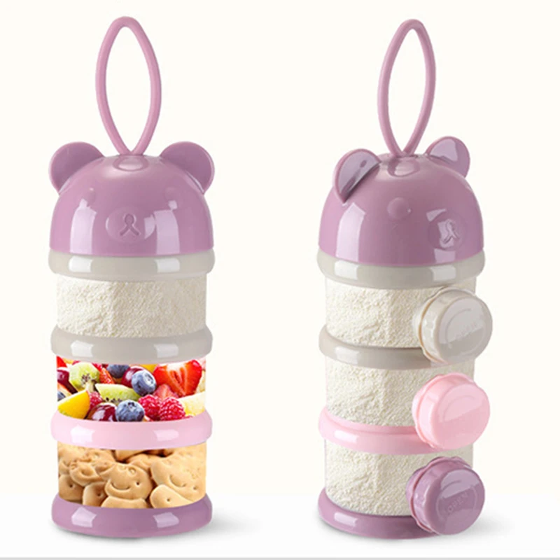 이동식 아기 우유 분말 보관 상자 유아 4 그리드 필수 - Baby Food Essentials 리뷰 및 가격