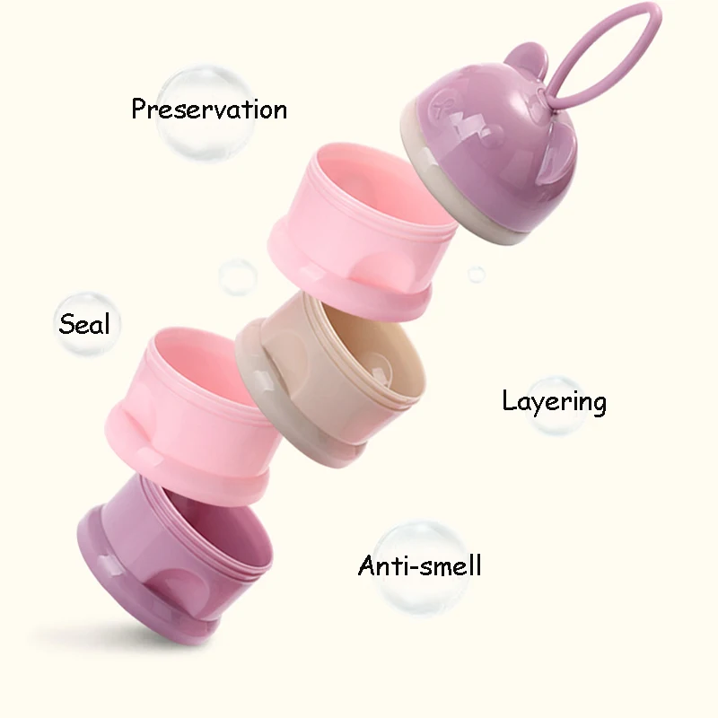 이동식 아기 우유 분말 보관 상자 유아 4 그리드 필수 - Baby Food Essentials 리뷰 및 가격