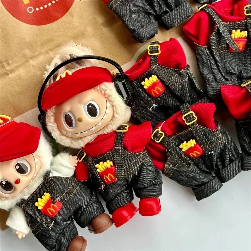 15 17cm 라부부 인형 작업복 코스프레 의상 패스트 - Baby Food Doll 리뷰 및 가격