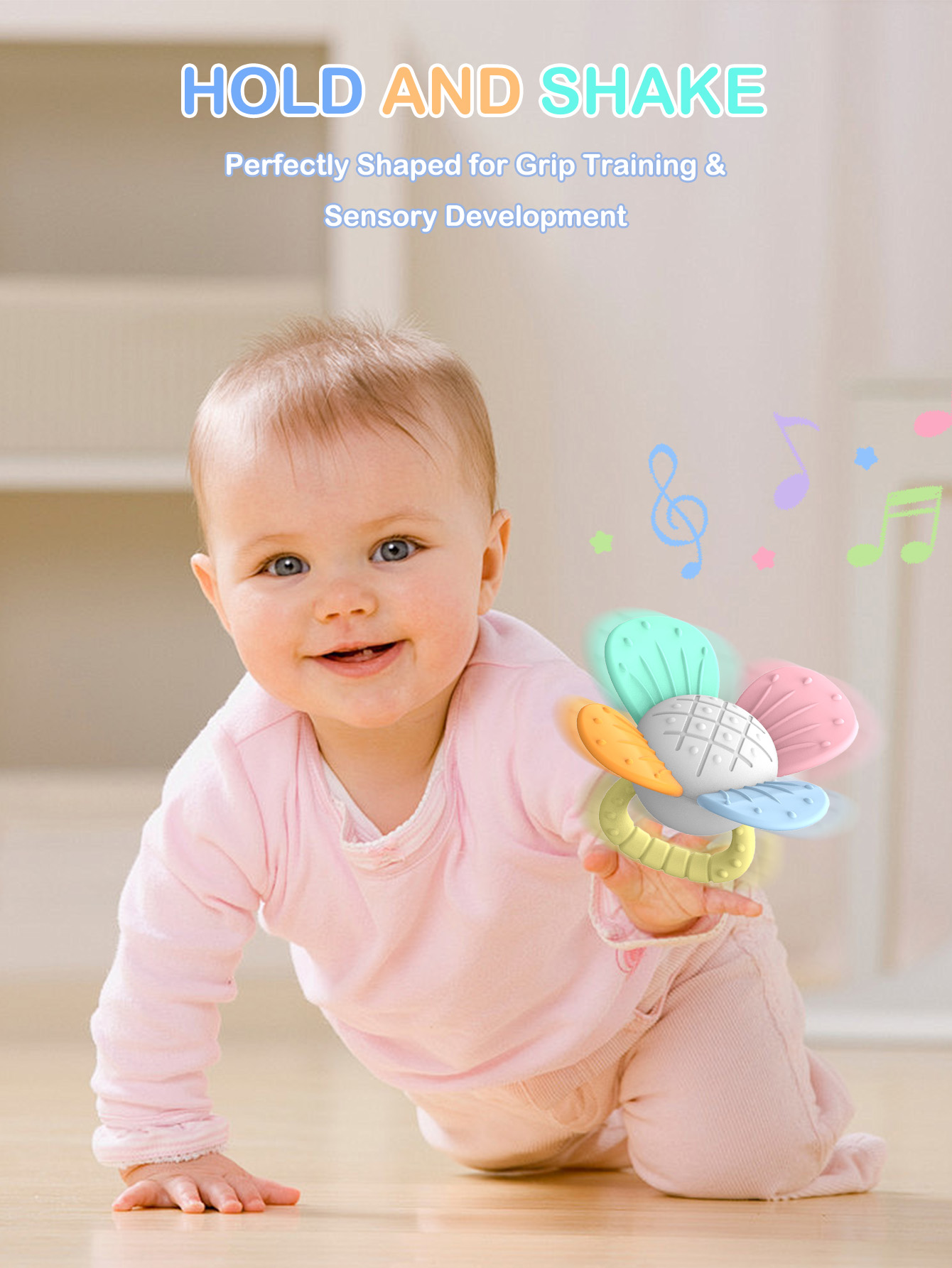 BPA가 검출되지 않은 식품 등급 실리콘 소재의 꽃 모 - Baby Food Toy 리뷰 및 가격