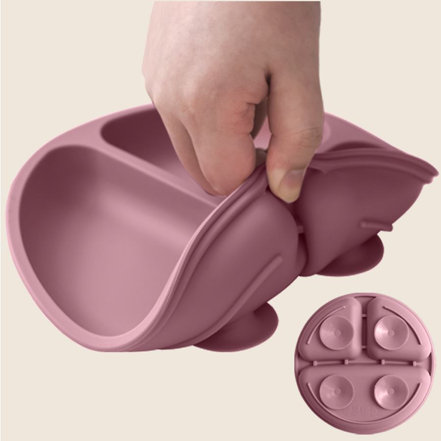 1PCS 아기 빨판 실리콘 식사 접시 BPA 무료 어린 - Baby Food Chart 리뷰 및 가격