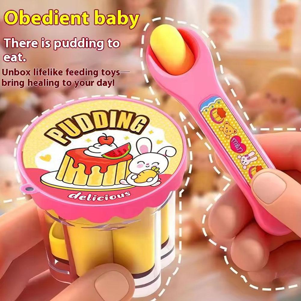 마법의 숟가락으로 푸딩을 먹이는 역할놀이 장난감 세트, - Baby Food Doll 리뷰 및 가격