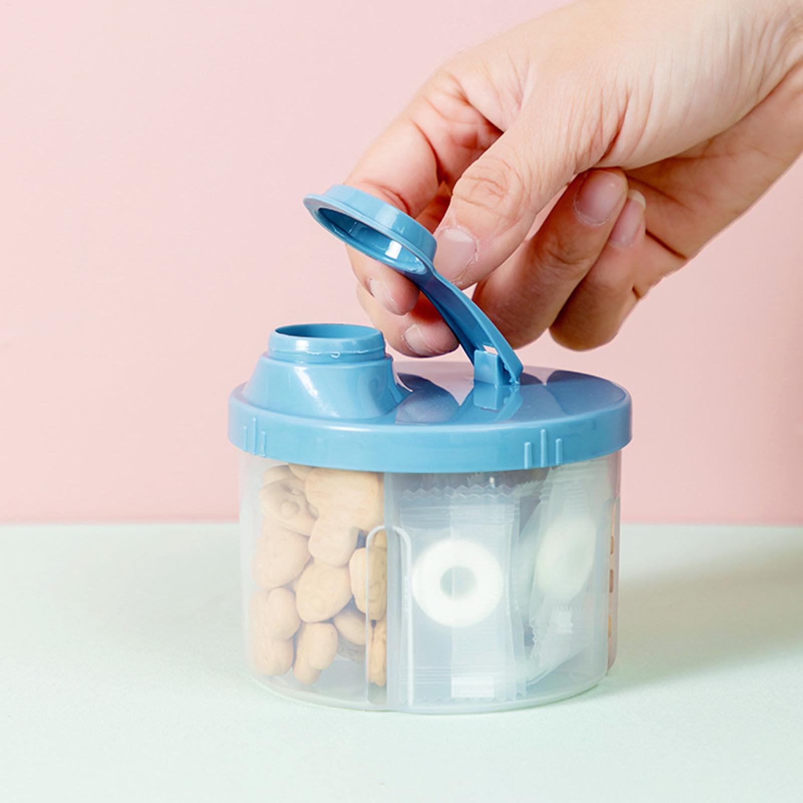 9.4x6cm 휴대용 분유 용기 아기 간식 상자 여행용 - Baby Food Dispenser 리뷰 및 가격