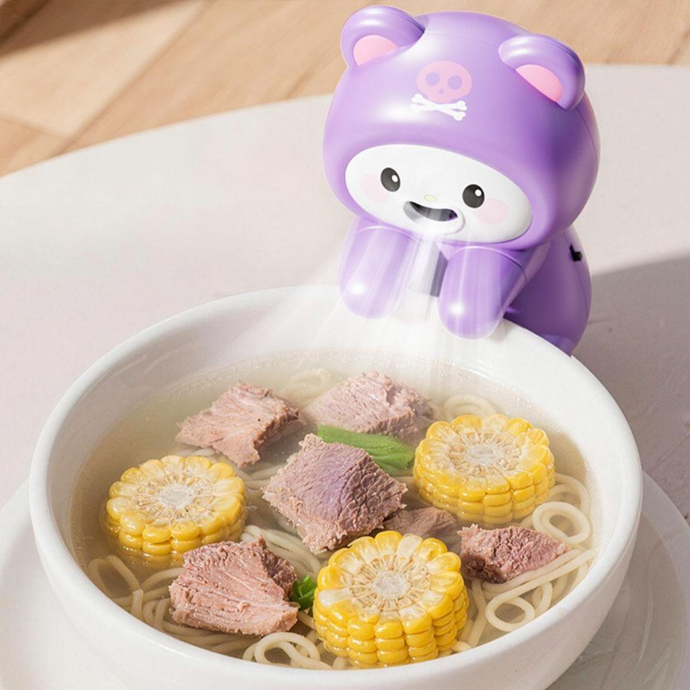 만화 동물 모양 식품 냉각 팬, 아기 뜨거운 음식 안전 - Baby Food For 1 Year Old 리뷰 및 가격