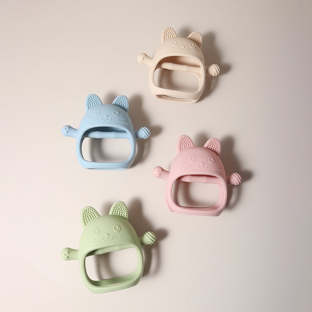 아기 젖니가 남 장갑 - 식품 등급 실리콘 장갑 씹는  - Baby Food Toy 리뷰 및 가격