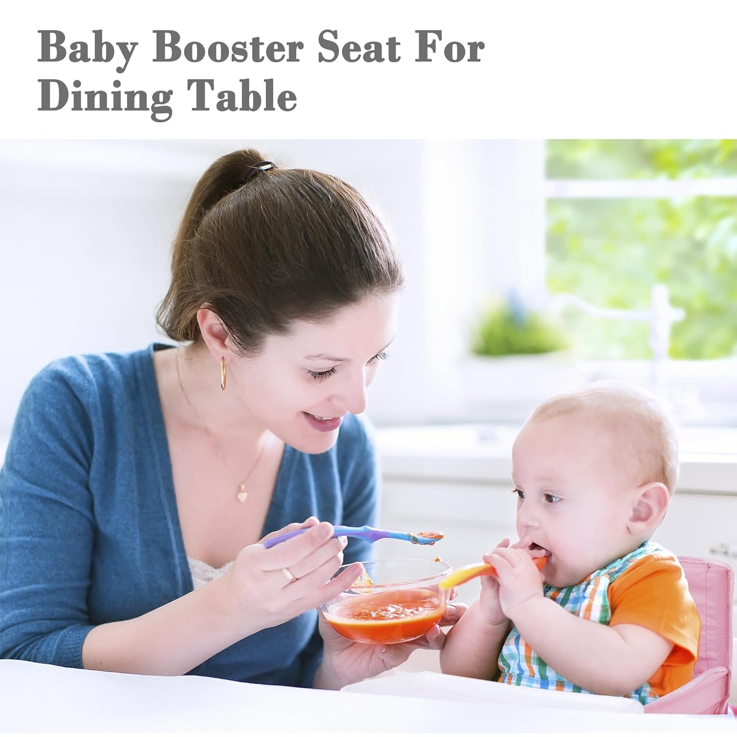 휴대용 3-in-1 아기 부스터 시트, 편안한 바닥 시 - Baby Food Chart 리뷰 및 가격
