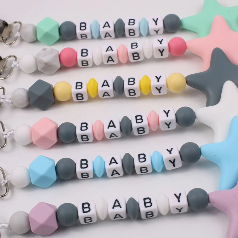 새로운 맞춤형 이름 아기 Teether 팔찌 식품 학년 - Baby Food Toy 리뷰 및 가격
