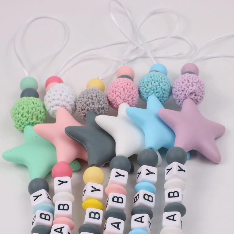 새로운 맞춤형 이름 아기 Teether 팔찌 식품 학년 - Baby Food Toy 리뷰 및 가격
