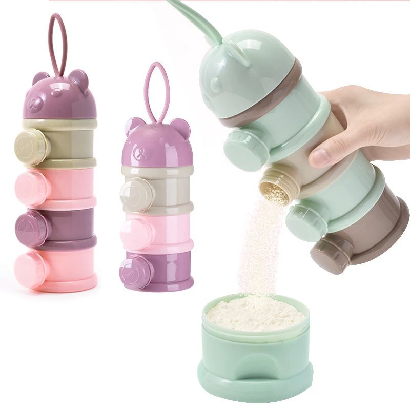 3/4 레이어 아기 휴대용 이유식 보관 상자 다중 개방 - Baby Food Dispenser 리뷰 및 가격