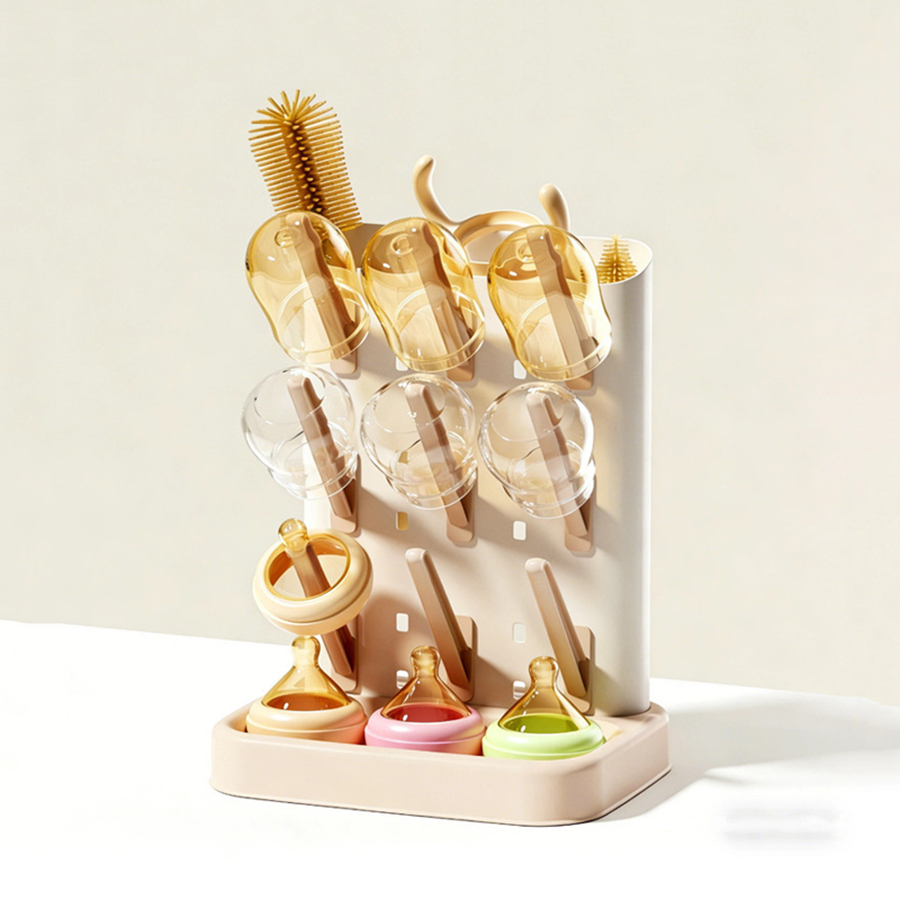 분리 가능한 페그와 물받이가 있는 젖병 건조대, 아기  - Baby Food Chart 리뷰 및 가격
